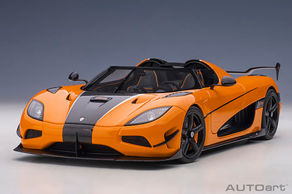 AUTOart Koenigsegg Agera RS Spyder Cone Orange & Carbon Black 1:18