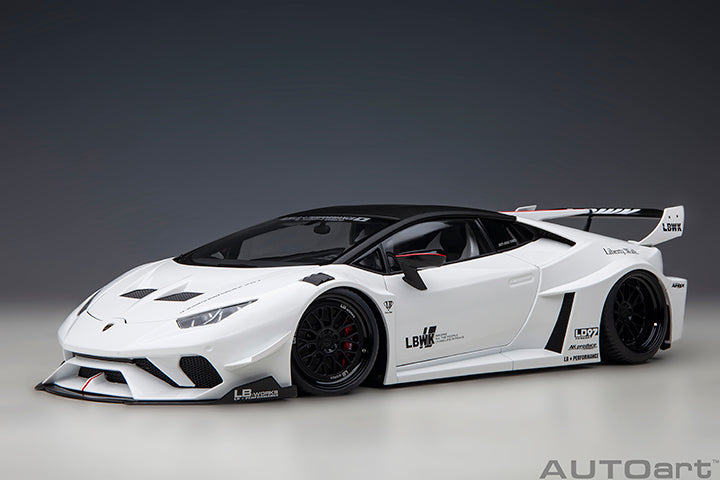 AUTOart Lamborghini Huracan GT Liberty Walk LB Silhouette Works White 1:18