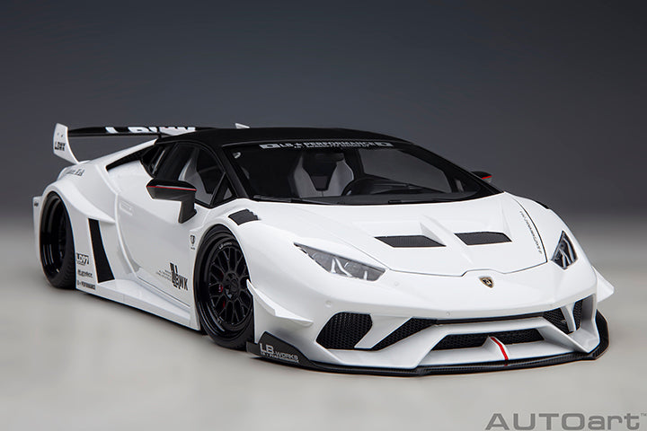 AUTOart Lamborghini Huracan GT Liberty Walk LB Silhouette Works White 1:18