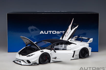 AUTOart Lamborghini Huracan GT Liberty Walk LB Silhouette Works White 1:18