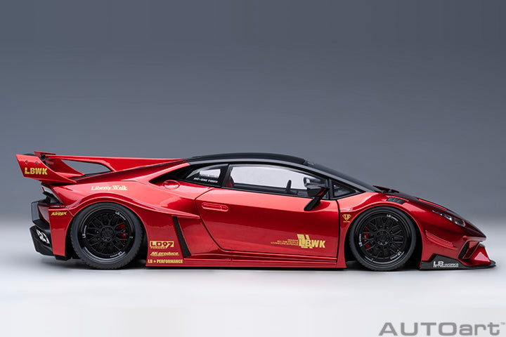 AUTOart Lamborghini Huracan GT Liberty Walk LB Silhouette Works Red 1:18