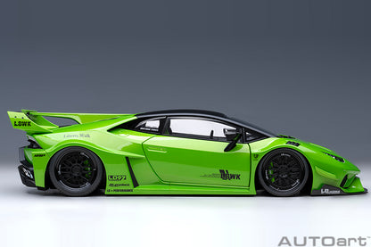 AUTOart Lamborghini Huracan GT Liberty Walk LB Silhouette Works Pearl Green 1:18