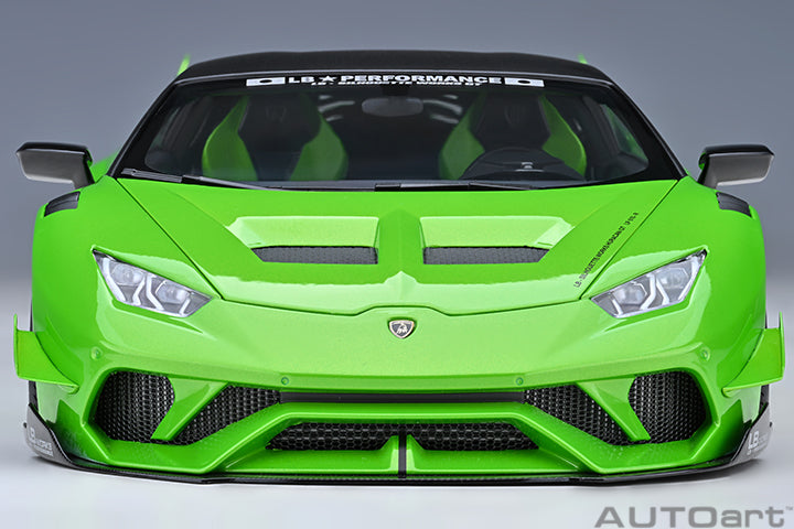 AUTOart Lamborghini Huracan GT Liberty Walk LB Silhouette Works Pearl Green 1:18