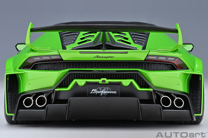 AUTOart Lamborghini Huracan GT Liberty Walk LB Silhouette Works Pearl Green 1:18