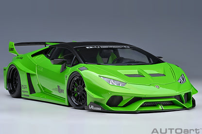 AUTOart Lamborghini Huracan GT Liberty Walk LB Silhouette Works Pearl Green 1:18