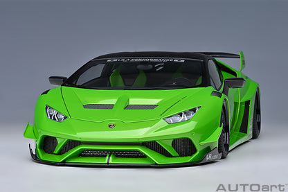 AUTOart Lamborghini Huracan GT Liberty Walk LB Silhouette Works Pearl Green 1:18