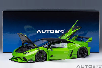 AUTOart Lamborghini Huracan GT Liberty Walk LB Silhouette Works Pearl Green 1:18