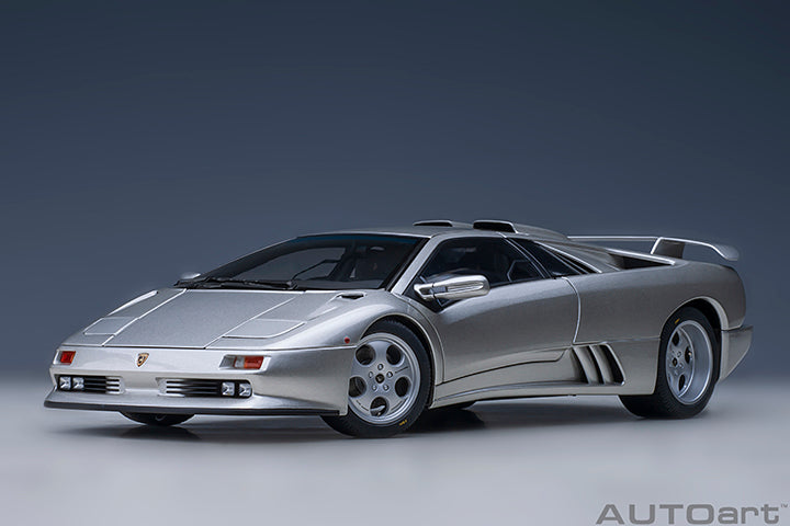 AUTOart 1995 Lamborghini Diablo SE30 Jota Titanio Silver 1:18