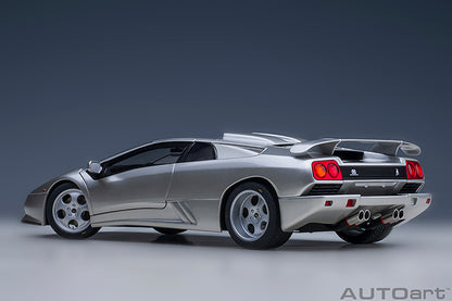 AUTOart 1995 Lamborghini Diablo SE30 Jota Titanio Silver 1:18