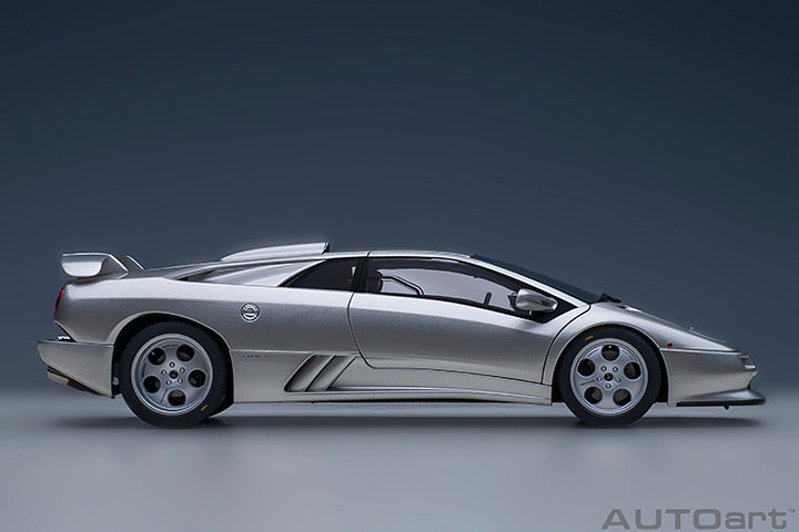 AUTOart 1995 Lamborghini Diablo SE30 Jota Titanio Silver 1:18