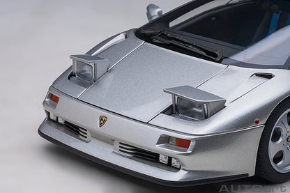 AUTOart 1995 Lamborghini Diablo SE30 Jota Titanio Silver 1:18