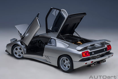 AUTOart 1995 Lamborghini Diablo SE30 Jota Titanio Silver 1:18