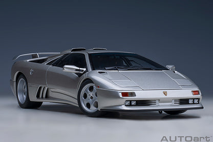 AUTOart 1995 Lamborghini Diablo SE30 Jota Titanio Silver 1:18