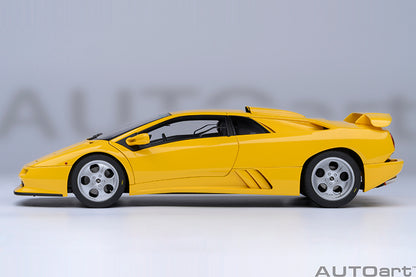 AUTOart 1995 Lamborghini Diablo SE30 Jota Superfly Yellow 1:18