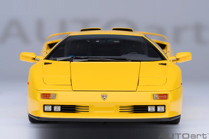 AUTOart 1995 Lamborghini Diablo SE30 Jota Superfly Yellow 1:18