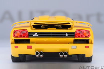 AUTOart 1995 Lamborghini Diablo SE30 Jota Superfly Yellow 1:18