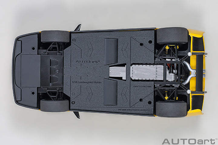 AUTOart Lamborghini Diablo SV-R Superfly Yellow 1:18