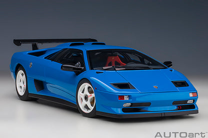 AUTOart Lamborghini Diablo SV-R Blu Le Mans Blue 1:18