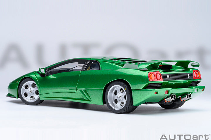 AUTOart 1995 Lamborghini Diablo SE30 Verde Medio Metallic Green 1:18