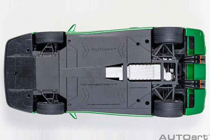 AUTOart 1995 Lamborghini Diablo SE30 Verde Medio Metallic Green 1:18
