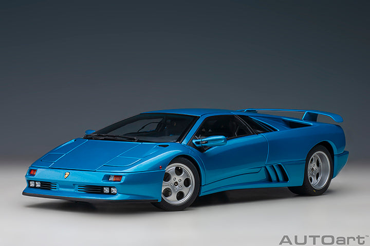 AUTOart 1995 Lamborghini Diablo SE30 Blue Sirena Metallic Blue 1:18