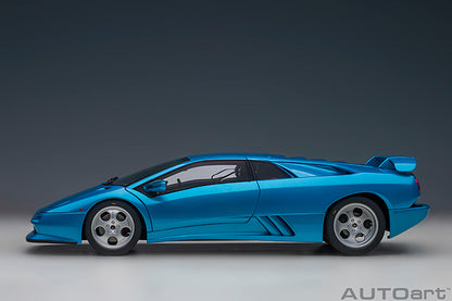 AUTOart 1995 Lamborghini Diablo SE30 Blue Sirena Metallic Blue 1:18