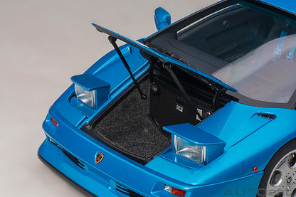 AUTOart 1995 Lamborghini Diablo SE30 Blue Sirena Metallic Blue 1:18