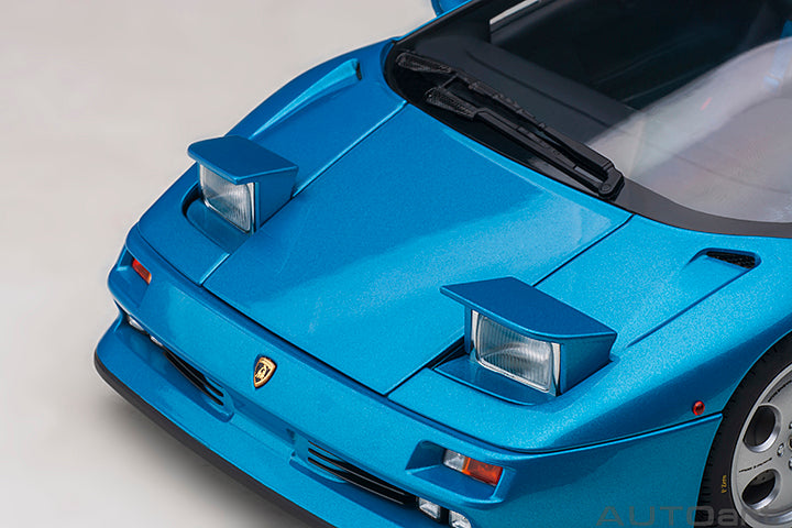 AUTOart 1995 Lamborghini Diablo SE30 Blue Sirena Metallic Blue 1:18