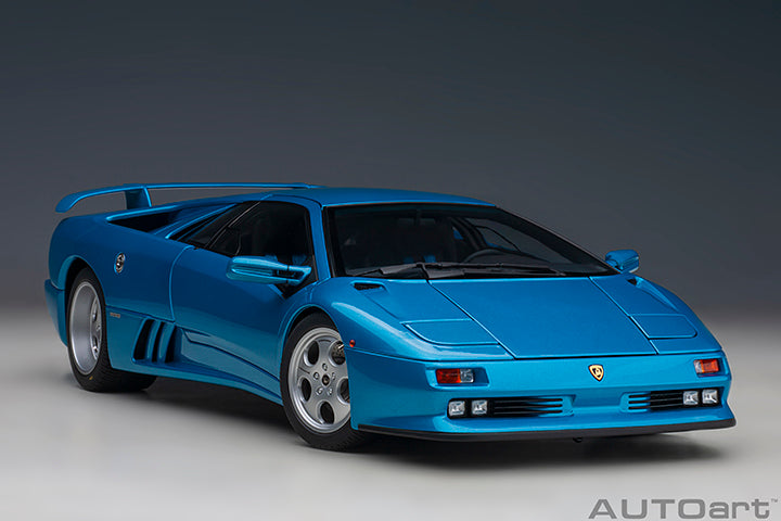 AUTOart 1995 Lamborghini Diablo SE30 Blue Sirena Metallic Blue 1:18