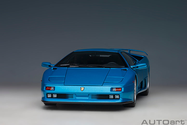 AUTOart 1995 Lamborghini Diablo SE30 Blue Sirena Metallic Blue 1:18