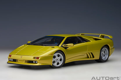 AUTOart 1995 Lamborghini Diablo SE30 Giallo Spyder Metallic Yellow 1:18