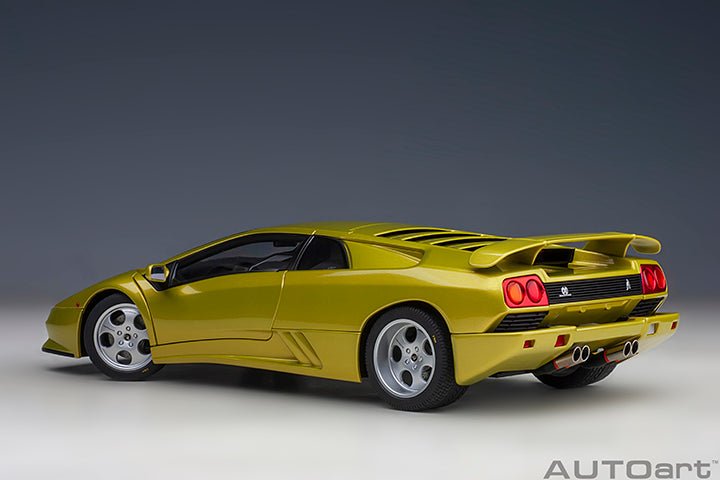 AUTOart 1995 Lamborghini Diablo SE30 Giallo Spyder Metallic Yellow 1:18