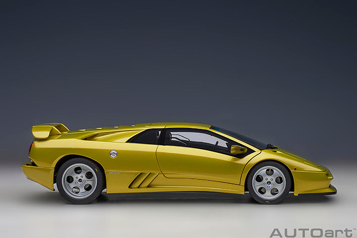 AUTOart 1995 Lamborghini Diablo SE30 Giallo Spyder Metallic Yellow 1:18