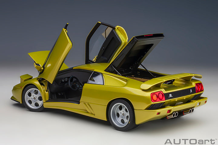 AUTOart 1995 Lamborghini Diablo SE30 Giallo Spyder Metallic Yellow 1:18