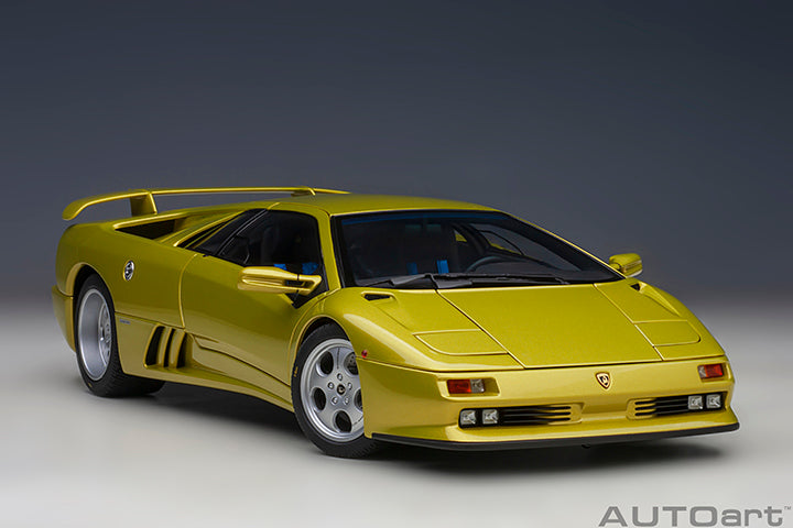 AUTOart 1995 Lamborghini Diablo SE30 Giallo Spyder Metallic Yellow 1:18