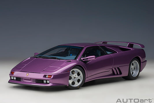 AUTOart 1995 Lamborghini Diablo SE30 Viola SE30 Metallic Purple 1:18