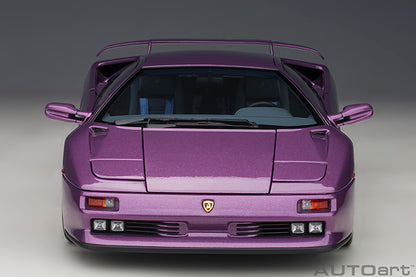 AUTOart 1995 Lamborghini Diablo SE30 Viola SE30 Metallic Purple 1:18