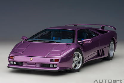 AUTOart 1995 Lamborghini Diablo SE30 Viola SE30 Metallic Purple 1:18