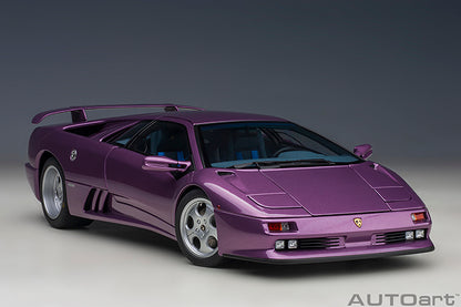 AUTOart 1995 Lamborghini Diablo SE30 Viola SE30 Metallic Purple 1:18