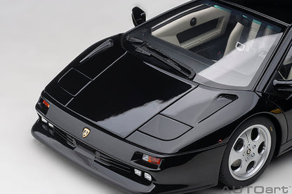 AUTOart 1995 Lamborghini Diablo SE30 Deep Black Metallic 1:18