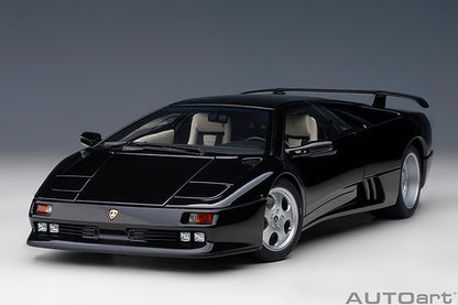 AUTOart 1995 Lamborghini Diablo SE30 Deep Black Metallic 1:18