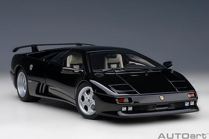 AUTOart 1995 Lamborghini Diablo SE30 Deep Black Metallic 1:18