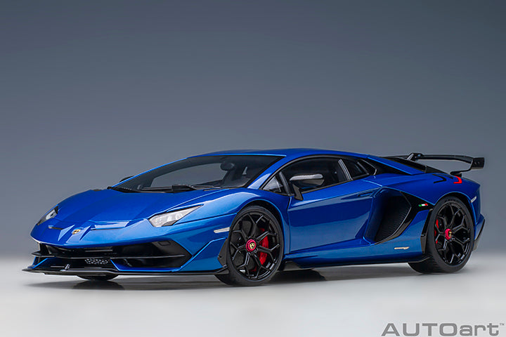 AUTOart Lamborghini Aventador SVJ Blu Nethuns (Metallic Blue) 1:18