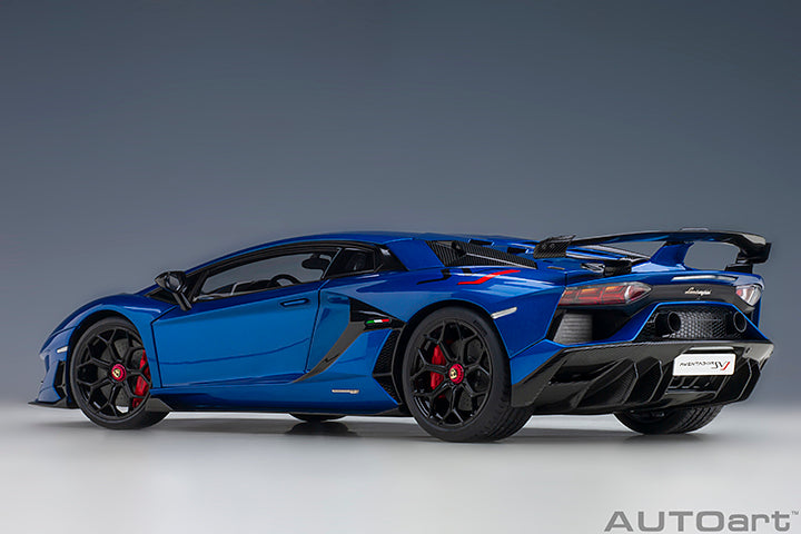 AUTOart Lamborghini Aventador SVJ Blu Nethuns (Metallic Blue) 1:18