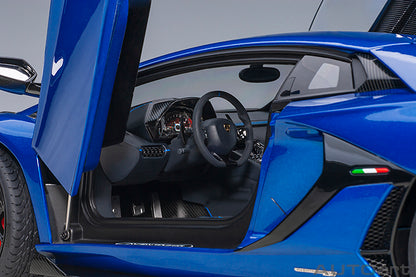 AUTOart Lamborghini Aventador SVJ Blu Nethuns (Metallic Blue) 1:18