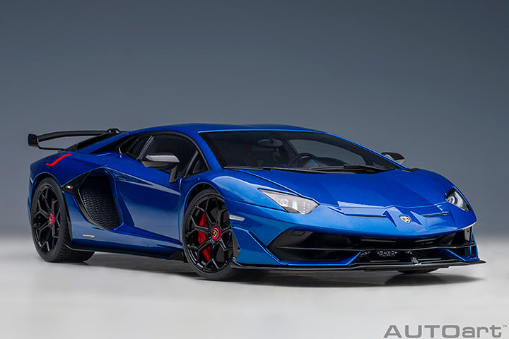 AUTOart Lamborghini Aventador SVJ Blu Nethuns (Metallic Blue) 1:18