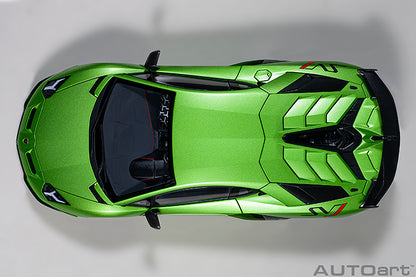 AUTOart Lamborghini Aventador SVJ Verde Alceo (Matte Green) 1:18