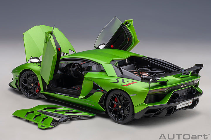 AUTOart Lamborghini Aventador SVJ Verde Alceo (Matte Green) 1:18