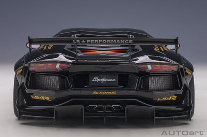 AUTOart Lamborghini Aventador Liberty Walk LB-Works, Limited Edition, Black w/ Gold 1:18