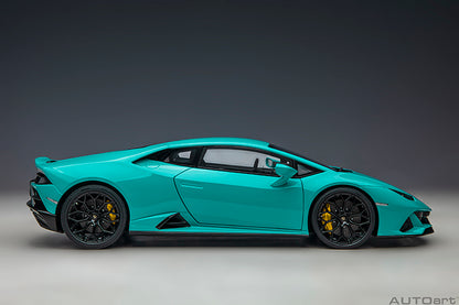 AUTOart Lamborghini Huracan EVO Blu Glauco (Solid Blue) 1:18